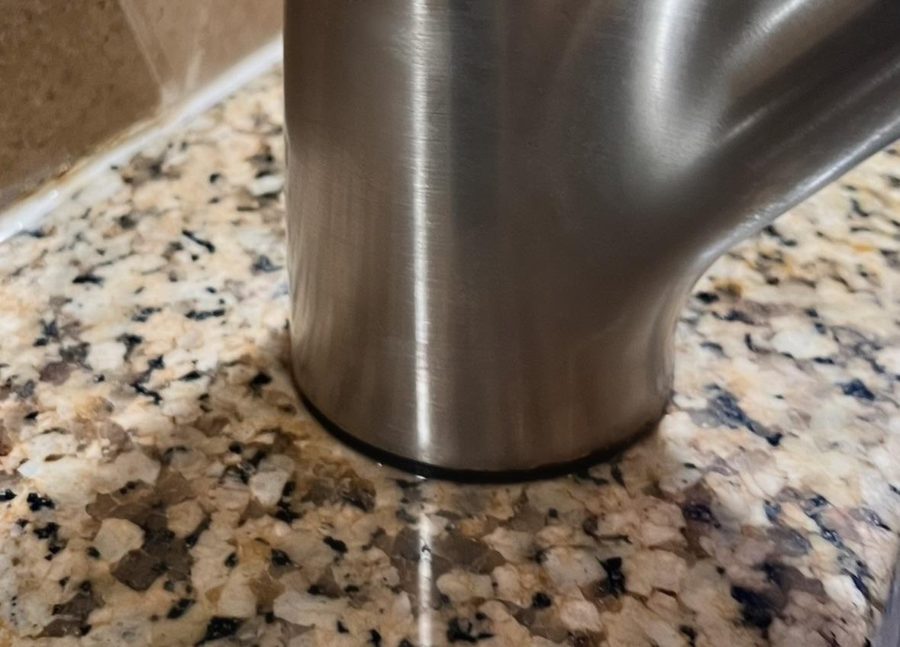 Faucet after cleaning
