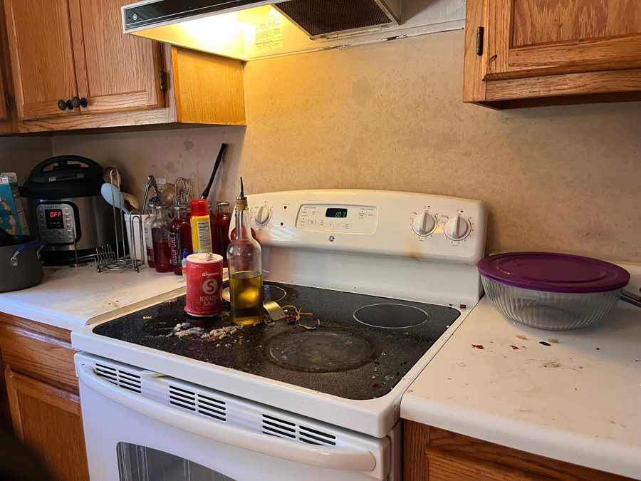 Stovetop mid-clean